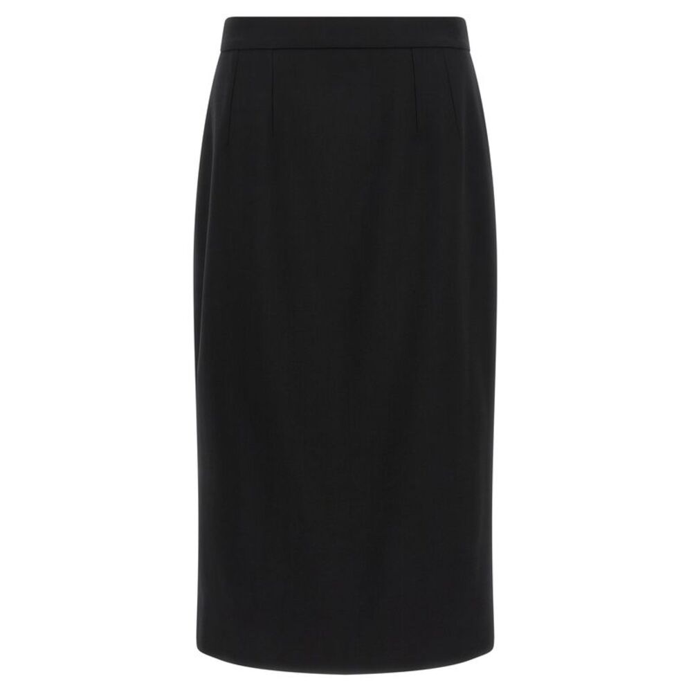 Dolce & Gabbana Women Stretch Wool Skirt